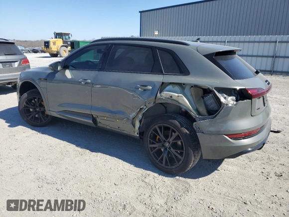 2023 Audi e-tron Chronos with VIN WA1VABGE2PB025202, listed as a Copart auction lot 89198375 with 6,980 mi miles and Salvage title. Bid and sale history available at DreamBid. Image 2.