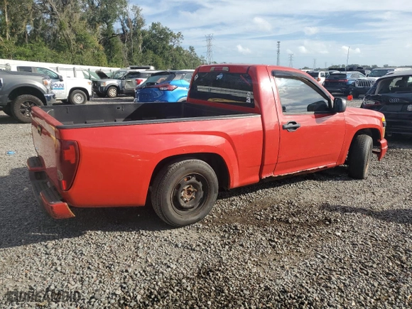 2006 Chevrolet Colorado LS with VIN 1GCCS148X68276726, listed as a Copart auction lot 80004044 with 0 mi miles and Salvage Title. Bid and sale history available at carsss.com. Image 3.