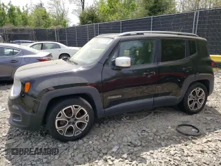 2015 Jeep Renegade Limited with VIN ZACCJADTXFPB46574, listed as a Copart auction lot 54161285 with 99,801 mi miles and Clean Title. Bid and sale history available at DreamBid. Image 1.