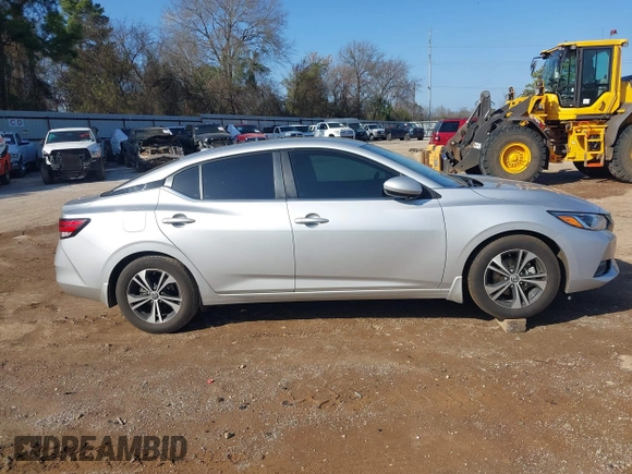2022 Nissan Sentra SV z VIN 3N1AB8CV6NY230923, wystawiony jako IAAI lot #41455204 z przebiegiem 58 640 mil mil oraz . Historia ofert i sprzedaży dostępna na DreamBid. Obrazek 13.