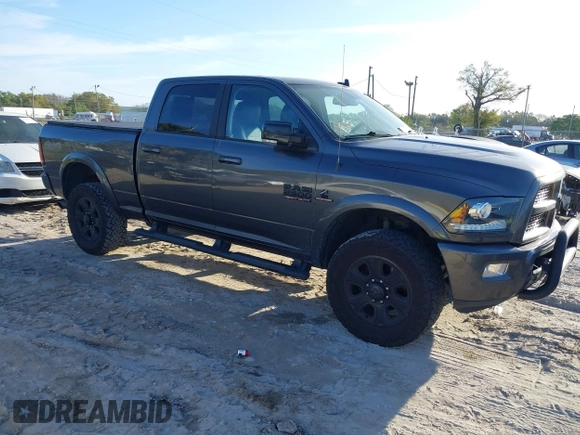 2017 Ram 2500 Laramie with VIN 3C6UR5FLXHG554442, listed as a IAAI auction lot 41651499 with 183,952 mi miles. Bid and sale history available at carsss.com. Image 1.