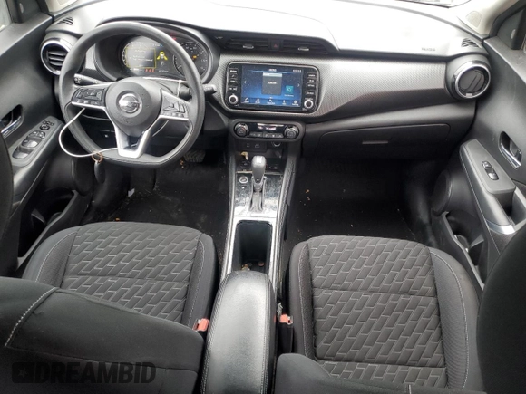 2021 Nissan Kicks SV with VIN 3N1CP5CV6ML542194, listed as a Copart auction lot 43443855 with 63,333 mi miles and Salvage Title. Bid and sale history available at carsss.com. Image 8.