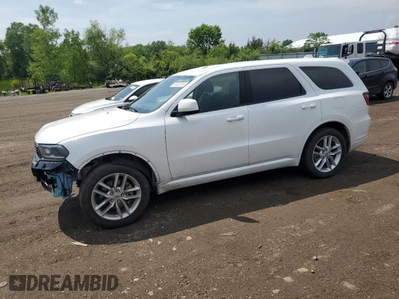 2022 Dodge Durango GT Plus with VIN 1C4RDJDG6NC198176, listed as a Copart auction lot 61407515 with 24,440 mi miles and Salvage title. Bid and sale history available at DreamBid. Image 1.