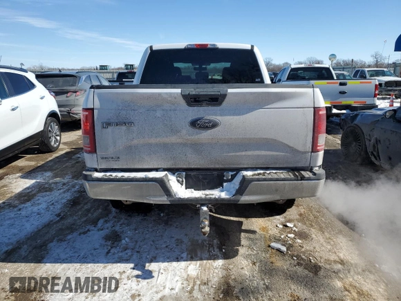 2015 Ford F-150 XLT with VIN 1FTEW1EG5FKE44195, listed as a Copart auction lot 46316855 with 227,226 mi miles and Salvage Title. Bid and sale history available at carsss.com. Image 6.