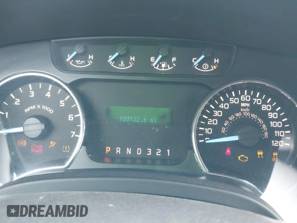 2012 Ford F-150 XL with VIN 1FTEW1CM4CFA48370, listed as a IAAI auction lot 41615930 with 180,132 mi miles. Bid and sale history available at carsss.com. Image 7.