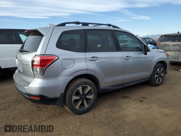 2017 Subaru Forester Premium with VIN JF2SJAEC8HG457612, listed as a Copart auction lot 48426095 with 99,157 mi miles and Salvage Title. Bid and sale history available at carsss.com. Image 3.