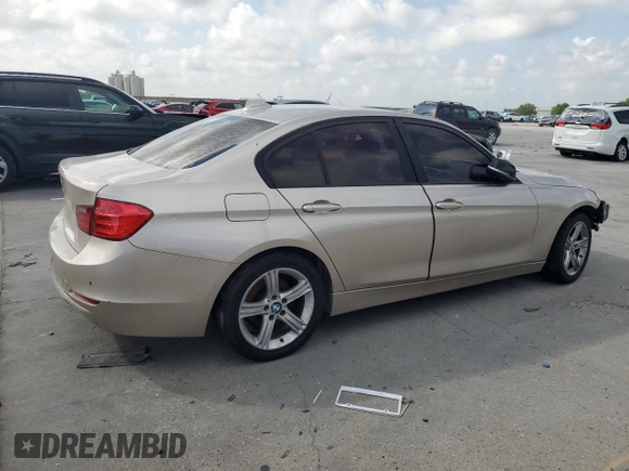 2013 BMW 3 Series 328i xDrive with VIN WBA3B5C59DF595524, listed as a Copart auction lot 60429175 with 111,990 mi miles and Salvage title. Bid and sale history available at DreamBid. Image 3.