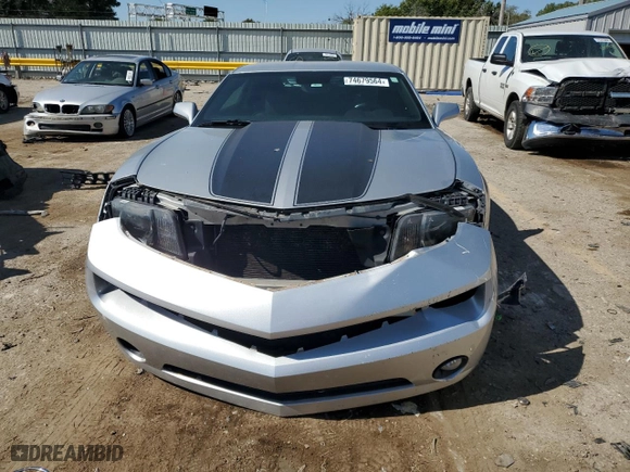2010 Chevrolet Camaro 2LT with VIN 2G1FC1EV8A9104036, listed as a Copart auction lot 74679564 with NaN miles and Salvage Title. Bid and sale history available at carsss.com. Image 5.