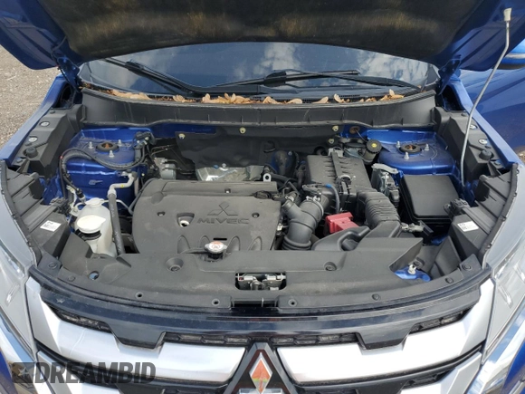 2020 Mitsubishi Outlander SE with VIN JA4AP4AU4LU026228, listed as a Copart auction lot 58708445 with 107,957 mi miles and Salvage title. Bid and sale history available at DreamBid. Image 12.