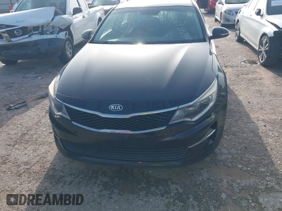 2016 Kia Optima LX with VIN 5XXGT4L36GG018482, listed as a IAAI auction lot 42618862 with 172,001 mi miles and . Bid and sale history available at DreamBid. Image 6.