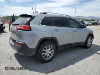 2016 Jeep Cherokee Limited with VIN 1C4PJMDB1GW295549, listed as a Copart auction lot 58442755 with 117,346 mi miles and Salvage title. Bid and sale history available at DreamBid. Image 3.