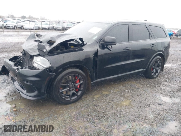 2021 Dodge Durango SRT Hellcat with VIN 1C4SDJH95MC643177, listed as a IAAI auction lot 41007139 with 31,650 mi miles and . Bid and sale history available at DreamBid. Image 18.