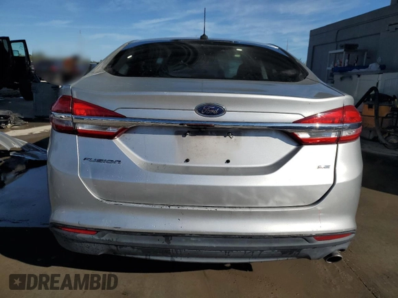 2017 Ford Fusion SE with VIN 3FA6P0H70HR126335, listed as a Copart auction lot 42600695 with 91,298 mi miles and Salvage Title. Bid and sale history available at DreamBid. Image 6.