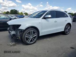 2015 Audi SQ5 Premium Plus with VIN WA1CGAFP6FA048943, listed as a Copart auction lot 65964604 with 103,596 mi miles and Salvage Title. Bid and sale history available at carsss.com. Image 1.