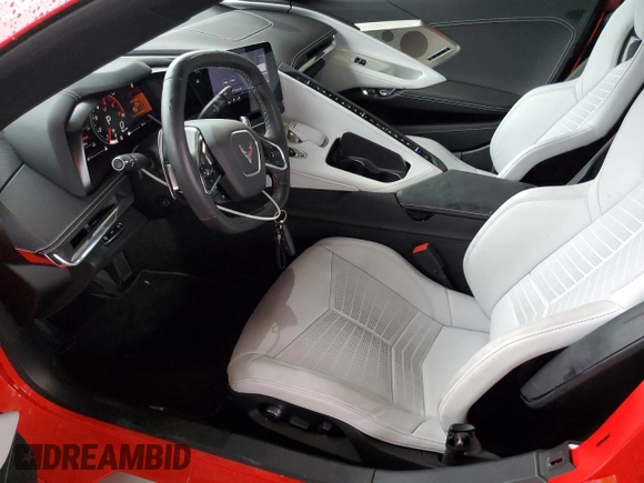 2020 Chevrolet Corvette 2LT с VIN 1G1Y73D46L5112962, выставлен на аукционе Copart как лот 54941015 с пробегом 3 423 миль миль и Списание • Salvage title. История ставок и продаж доступна на DreamBid. Изображение 7.