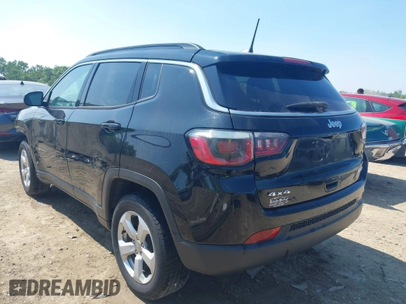 2020 Jeep Compass Latitude с VIN 3C4NJDBB2LT112590, выставлен на аукционе IAAI как лот 42618423 с пробегом 53 318 миль миль и . История ставок и продаж доступна на DreamBid. Изображение 3.