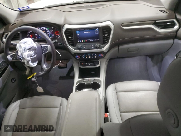 2021 GMC Acadia SLT with VIN 1GKKNMLS0MZ153708, listed as a Copart auction lot 45855815 with 40,131 mi miles and Salvage Title. Bid and sale history available at carsss.com. Image 8.