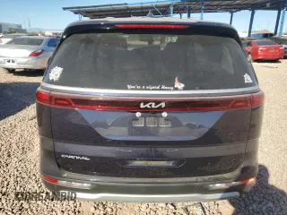 2024 Kia Carnival LX with VIN KNDNB4H34R6386454, listed as a Copart auction lot 88491205 with 10,124 mi miles and Salvage Title. Bid and sale history available at carsss.com. Image 6.