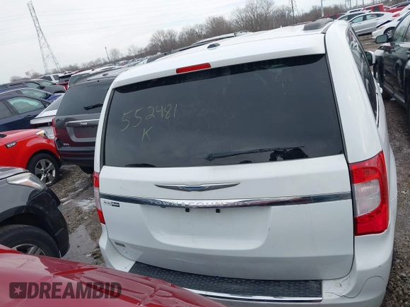 2015 Chrysler Town & Country Touring with VIN 2C4RC1BG9FR552481, listed as a IAAI auction lot 41422453 with 139,693 mi miles and . Bid and sale history available at DreamBid. Image 16.