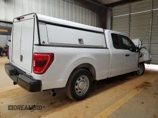2022 Ford F-150 XL with VIN 1FTEX1CP5NKF07259, listed as a Copart auction lot 42262795 with Not provided miles and Clean title. Bid and sale history available at DreamBid. Image 3.