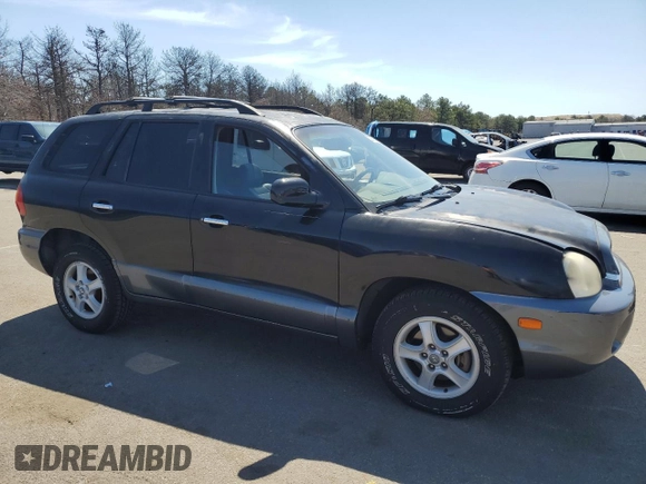 2004 Hyundai Santa Fe GLS with VIN KM8SC13E54U700457, listed as a Copart auction lot 53755855 with 101,565 mi miles and Clean Title. Bid and sale history available at DreamBid. Image 4.