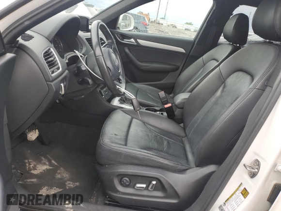 2018 Audi Q3 Premium with VIN WA1BCCFSXJR019611, listed as a Copart auction lot 55286305 with 108,898 mi miles and Salvage title. Bid and sale history available at DreamBid. Image 7.