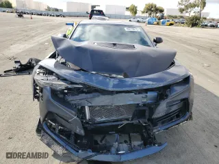 2021 Chevrolet Camaro 2SS with VIN 1G1FG1R79M0103296, listed as a Copart auction lot 46219015 with 32,703 mi miles and Salvage Title. Bid and sale history available at carsss.com. Image 5.