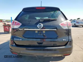 2016 Nissan Rogue S with VIN KNMAT2MT5GP734386, listed as a Copart auction lot 53943995 with 66,704 mi miles and Salvage Title. Bid and sale history available at DreamBid. Image 6.