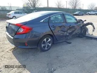 2020 Honda Civic LX z VIN 2HGFC2F61LH570034, wystawiony jako IAAI lot #41784357 z przebiegiem Nie podano mil oraz . Historia ofert i sprzedaży dostępna na DreamBid. Obrazek 4.