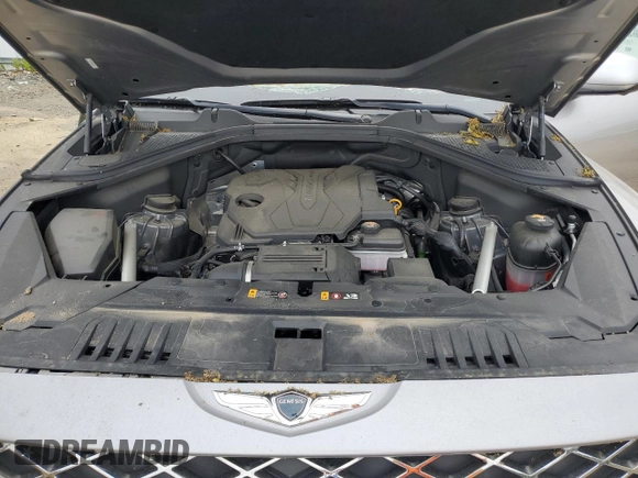 2021 Genesis GV80 with VIN KMUHBDSB8MU034413, listed as a Copart auction lot 59937315 with Not provided miles and Salvage title. Bid and sale history available at DreamBid. Image 12.