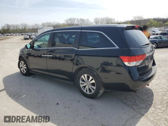 2016 Honda Odyssey SE with VIN 5FNRL5H35GB059759, listed as a Copart auction lot 50419465 with 151,196 mi miles and Salvage Title. Bid and sale history available at DreamBid. Image 2.