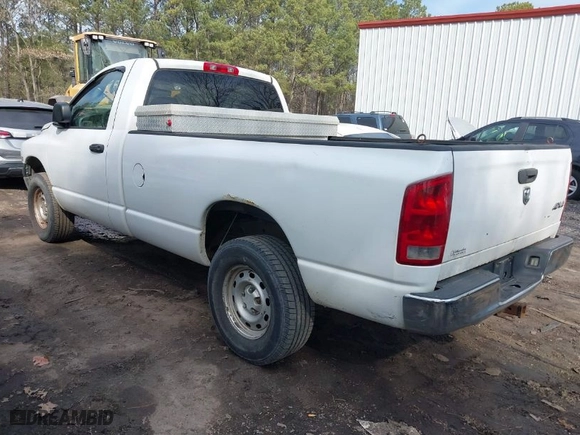 2005 Dodge Ram 1500 SLT with VIN 1D7HU16D25J571889, listed as a IAAI auction lot 41699454 with 296,242 mi miles. Bid and sale history available at carsss.com. Image 3.