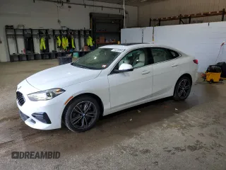 2022 BMW 2 Series 228i xDrive with VIN WBA73AK01N7K47824, listed as a Copart auction lot 74528864 with 64,912 mi miles and Salvage Title. Bid and sale history available at carsss.com. Image 1.
