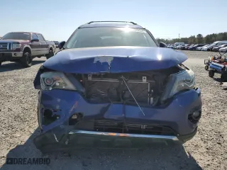 2017 Nissan Pathfinder SV with VIN 5N1DR2MN3HC640041, listed as a Copart auction lot 50608485 with 45,919 mi miles and Salvage Title. Bid and sale history available at carsss.com. Image 5.