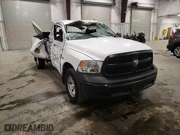 2016 Ram 1500 Tradesman with VIN 3C6JR7DT5GG228855, listed as a Copart auction lot 83428394 with 46,786 mi miles and Salvage title. Bid and sale history available at DreamBid. Image 11.