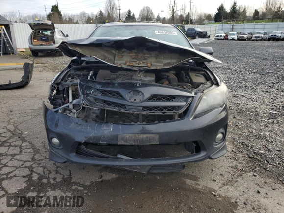 2012 Toyota Corolla L with VIN 2T1BU4EE6CC915843, listed as a Copart auction lot 46839505 with 0 mi miles and Salvage Title. Bid and sale history available at carsss.com. Image 5.