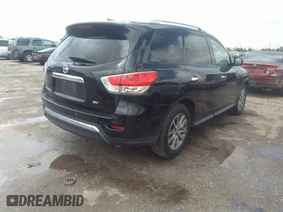 2016 Nissan Pathfinder S with VIN 5N1AR2MN8GC609563, listed as a IAAI auction lot 42173019 with 157,985 mi miles and . Bid and sale history available at DreamBid. Image 4.