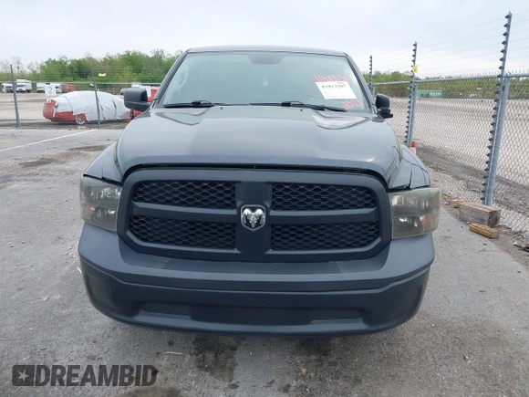 2021 Ram 1500 Tradesman with VIN 1C6RR6FG1MS584995, listed as a IAAI auction lot 41913207 with 117,217 mi miles and . Bid and sale history available at DreamBid. Image 12.