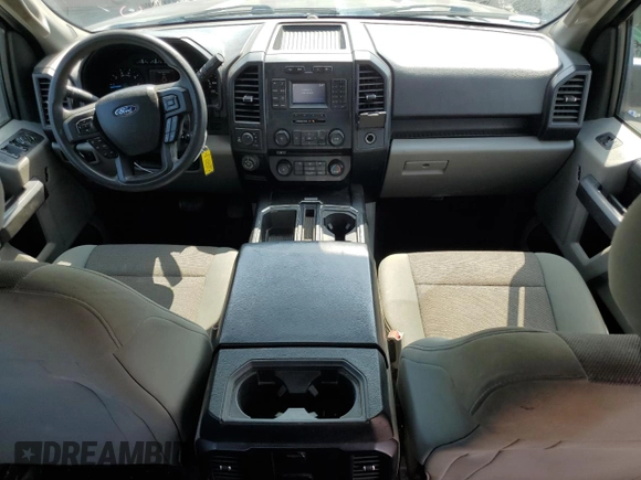 2017 Ford F-150 XL with VIN 1FTEW1EP4HFC49443, listed as a Copart auction lot 61945485 with 108,560 mi miles and Salvage title. Bid and sale history available at DreamBid. Image 8.