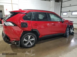 2021 Toyota RAV4 Prime SE with VIN JTMAB3FV9MD050946, listed as a Copart auction lot 45345285 with 83,207 mi miles and Salvage Title. Bid and sale history available at carsss.com. Image 3.
