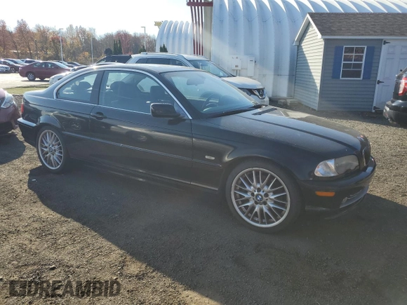 2002 BMW 3 Series 330Ci with VIN WBABN53442JU28198, listed as a Copart auction lot 77768974 with 153,259 mi miles and Clean Title. Bid and sale history available at DreamBid. Image 4.