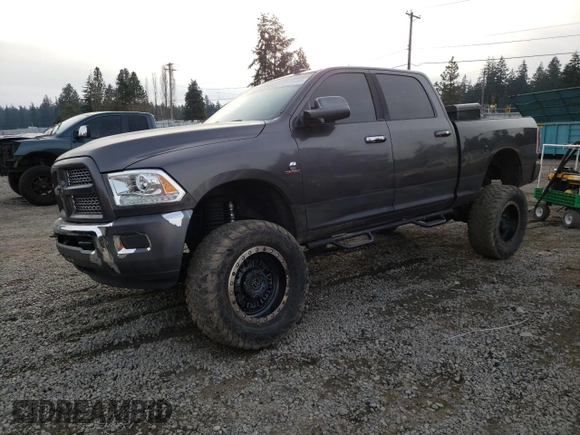 2015 Ram 2500 Laramie with VIN 3C6UR5FL8FG662572, listed as a Copart auction lot 42235485 with 89,133 mi miles and Salvage Title. Bid and sale history available at carsss.com. Image 1.