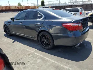 2010 Lexus LS 460 with VIN JTHBL5EF2A5092421, listed as a Copart auction lot 66756174 with 214,879 mi miles and Salvage title. Bid and sale history available at DreamBid. Image 2.