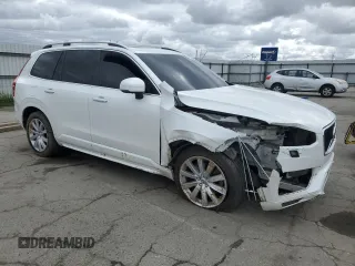 2016 Volvo XC90 T6 Momentum with VIN YV4A22PK5G1060102, listed as a Copart auction lot 47650575 with 158,021 mi miles and Salvage Title. Bid and sale history available at DreamBid. Image 4.