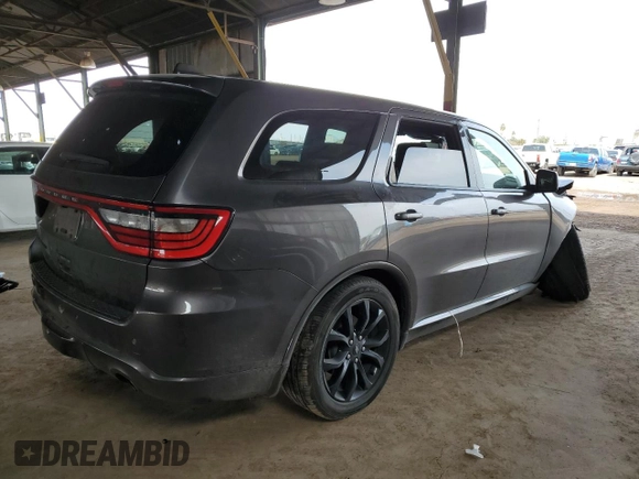 2020 Dodge Durango SXT Plus with VIN 1C4RDHAGXLC185957, listed as a Copart auction lot 50912565 with 88,255 mi miles and Salvage Title. Bid and sale history available at carsss.com. Image 3.