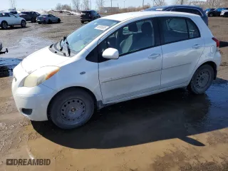 2009 Toyota Yaris with VIN JTDKT923395254782, listed as a Copart auction lot 49500505 with 164,957 mi miles and Salvage Title. Bid and sale history available at carsss.com. Image 1.