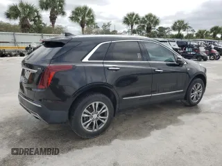 2021 Cadillac XT5 FWD Premium Luxury with VIN 1GYKNCRS0MZ173433, listed as a Copart auction lot 45818175 with Not Provided miles and Non Repairable. Bid and sale history available at carsss.com. Image 3.