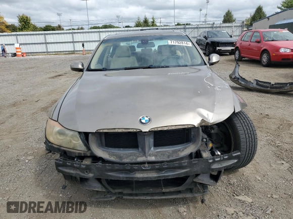 2006 BMW 3 Series 325i with VIN WBAVB17596NK38378, listed as a Copart auction lot 71792814 with 112,745 mi miles and Salvage Title. Bid and sale history available at carsss.com. Image 5.
