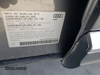 2014 Audi Q5 Premium Plus with VIN WA1LFAFP5EA024523, listed as a Copart auction lot 52365085 with 135,007 mi miles and Salvage Title. Bid and sale history available at carsss.com. Image 12.