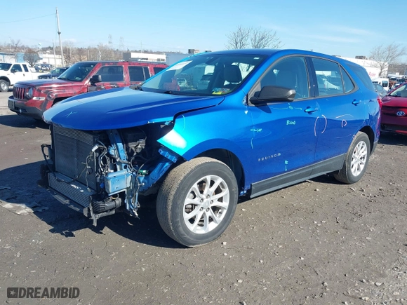 2019 Chevrolet Equinox LS with VIN 3GNAXSEV8KS594727, listed as a IAAI auction lot 41856077 with 93,291 mi miles. Bid and sale history available at carsss.com. Image 19.